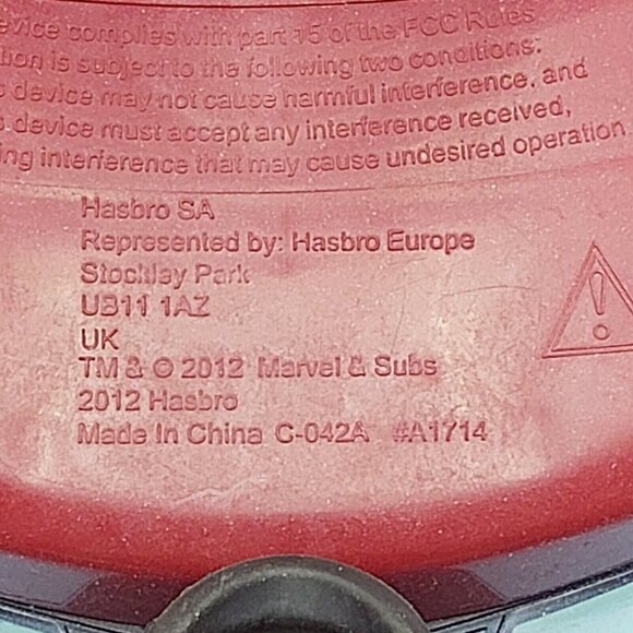 Hasbro Iron Man Light Up Talking Mask 2012 Arm Weapon 2015 Marvel Comics Heroes - Picture 6 of 10